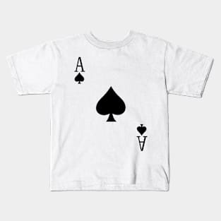 Ace of Spades Kids T-Shirt